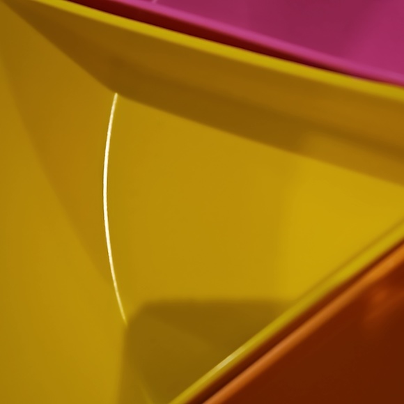 Multiple color trays multiple use party/art/snacks 14" 6 compartments removable - Picture 7 of 10